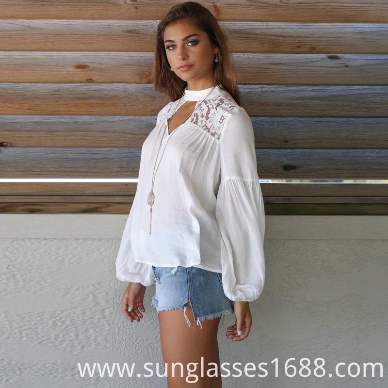 Lantern Sleeves Collar Lantern Sleeves Collar